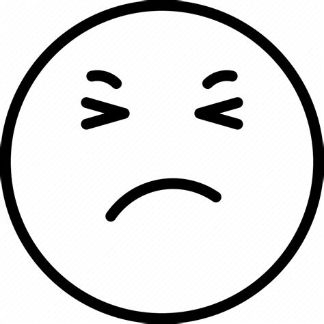 angry emoji emoticons face icon   iconfinder