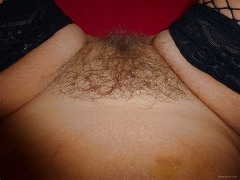 my wifes hairy pussy spreading for you nice furry bush
