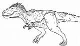 Rex Dinosaure Ark Colorier Wrong Survival Evolved Yutyrannus sketch template