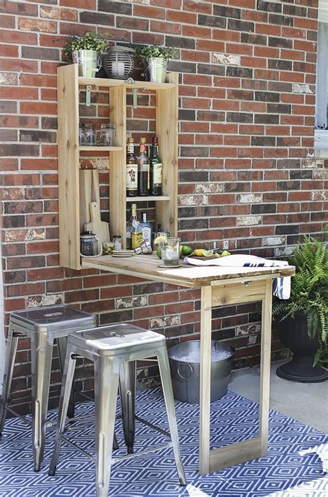 small space outdoor bars dining project ideas apartment therapy
