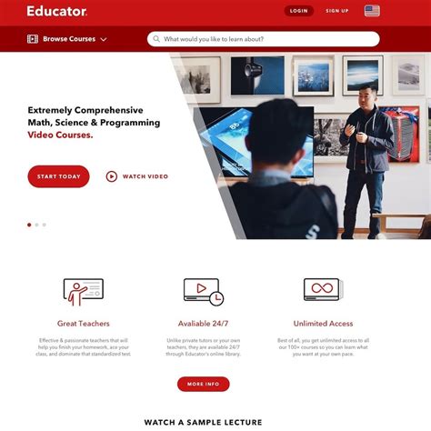 education website design ideas  skip   head   class designs