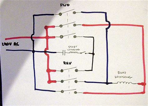 wire ac motor connection diagram