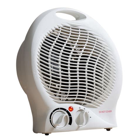 fan heater kw  small portable electric floor hot cold air upright office ebay