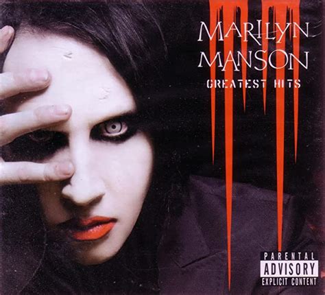 Marilyn Manson Greatest Hits 2 Cd Set Uk