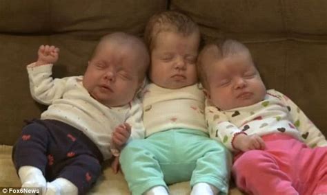 stier triplets woman gives birth to identical triplets with no
