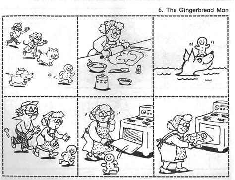 images  sequence   writing worksheet gingerbread