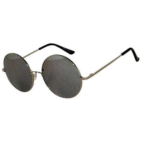 Owl Owl ® Eyewear Sunglasses 56mm Women’s Metal Round Circle Silver