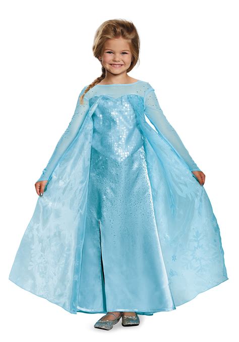 Girls Frozen Elsa Ultra Prestige Costume