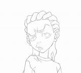 Boondocks Riley Coloring Pages sketch template
