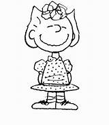Peanuts Coloring Pages Printable Color Getcolorings sketch template
