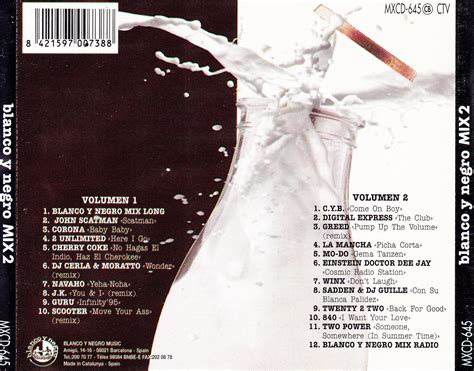 blanco y negro mix 2 2 cd s 1995 blanco y negro music ellodance