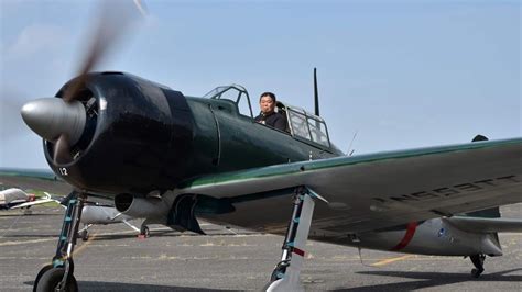 dreaded zero fighter of world war 2 takes to skies over japan world