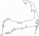 Cape Cod Silhouettes sketch template
