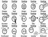 Getdrawings Emotions sketch template