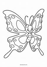 Farfalla Kleurplaat Schmetterling Vlinder Mariposas Bunter Kleurplaten Ausdrucken sketch template