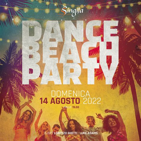 Dance Beach Party Singita