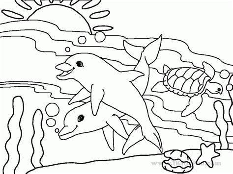 preschool ocean coloring pages coloring pages