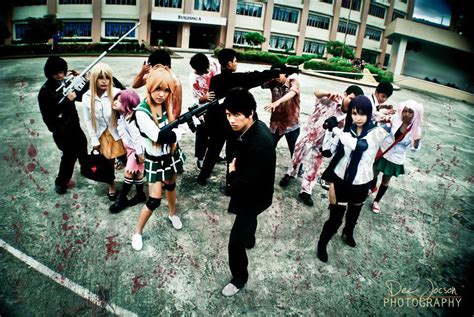 high school of the dead cosplay by yumilyra on deviantart