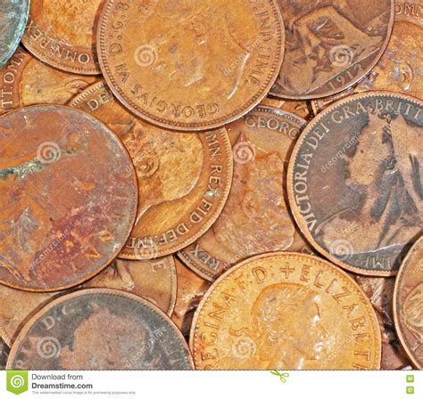 english pennies stock image image  earn great