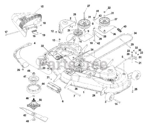 Husqvarna Cz 4818 968999276 Husqvarna 48 Zero Turn Mower 2004 09