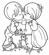 Coloring Kissing Pages People Getcolorings Printable Two Kids sketch template