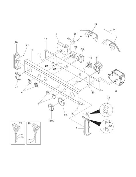 frigidaire dryer parts diagram wiring total