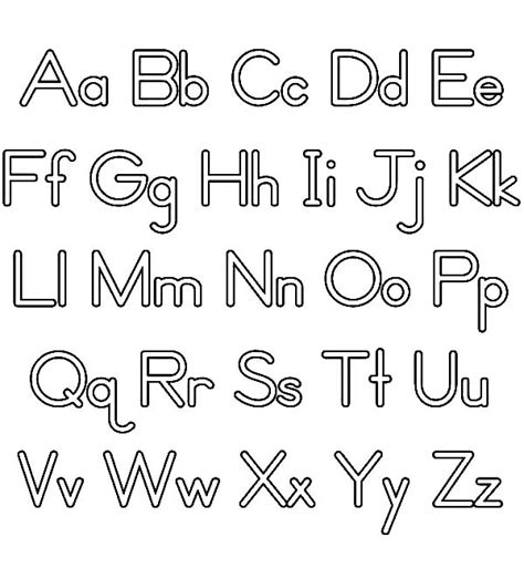 lowercase alphabet coloring pages printable