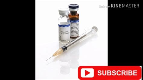 give intradermal injection bcg vaccine youtube