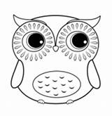 Eulen Eule Karrikatur Owl sketch template