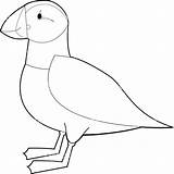 Puffin Coloring Pages Printable Getdrawings sketch template