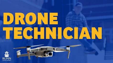 drone technician  path   high paying career youtube