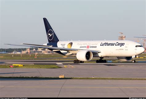 D Alfg Lufthansa Cargo Boeing 777 F Photo By Sierra Aviation
