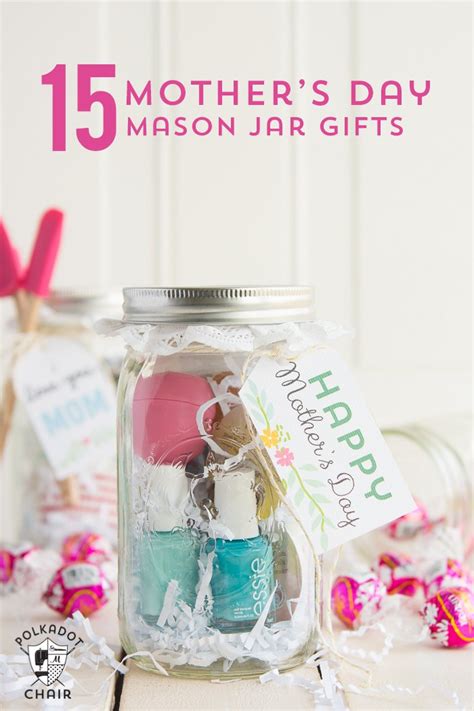 last minute mother s day t ideas and cute mason jar ts