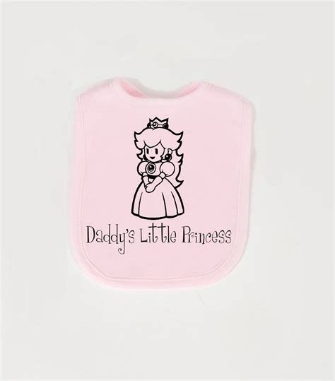nintendo bib daddy s little princess princess peach just