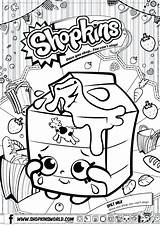Coloring Pages Shopkins Season Getcolorings Shopkin sketch template