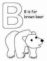 Brown Coloring Bear Pages Do Book Template Bears Activities Toddlers Makinglearningfun Learning Kids Alphabet Popular sketch template