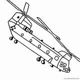 Helicopter Coloring4free Chinook Helicopters Apache sketch template