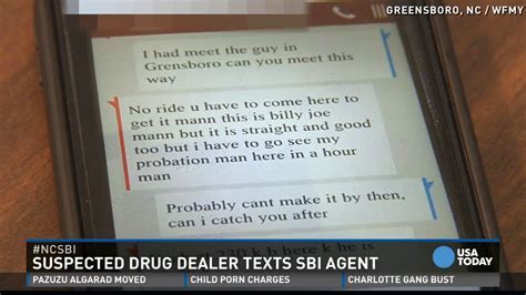 wrong number suspected drug dealer texts cop