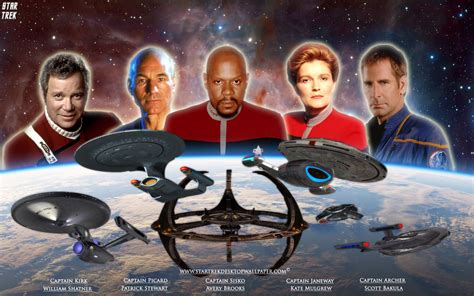 starship enterprise captains