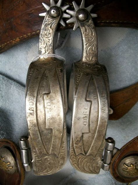 spurs antiques shoes