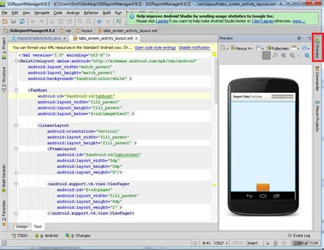 java   android studio layout preview stack overflow