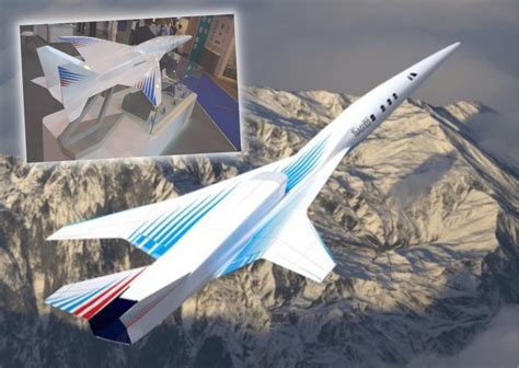 gandeng china rusia  mengembangkan jet eksekutif supersonik