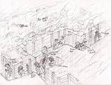 Trench Warfare Drawing Ww1 Drawings Wwi Getdrawings sketch template