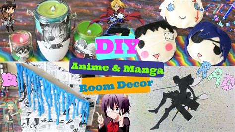 diy anime manga room decorhow anime manga room decor