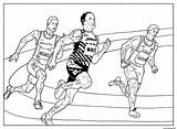 Athletisme sketch template