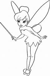 Tinkerbell Coloring Pages Educative Printable sketch template