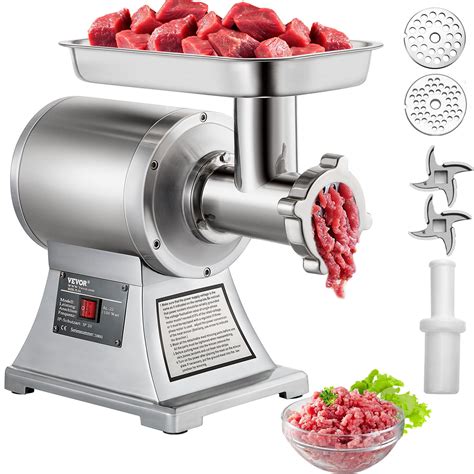 vevor commercial  meat grinder  electric stainless steel meat