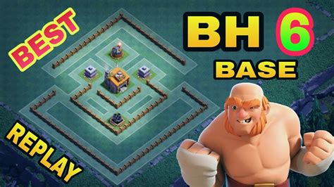Bh6 Builder Hall 6 Best Base Layout With Replay Proof Top Bh6 Troll