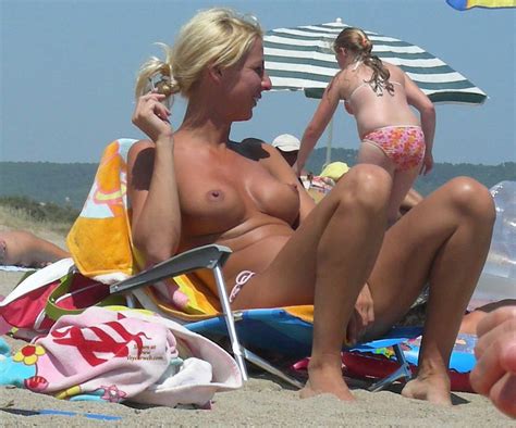 Beach Voyeur Nipples At Spain Beach March 2010