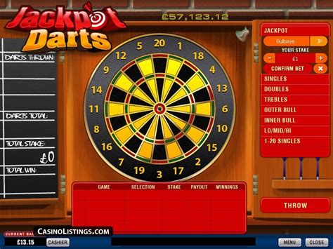 jackpot darts game casino listings